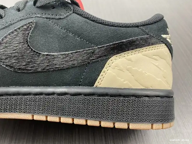 Rep Onekick Air Low 1 SoleFly x Carnivore Jordan DN3400-001 0404